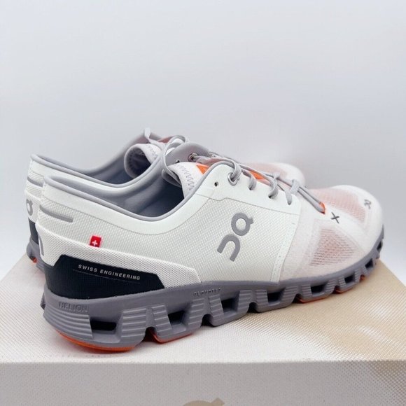 On Cloud X 3 Running Shoe Lightweight Training Ivory/ Alloy Mens Size US 14 main image 6